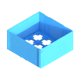 Render of MODULITH 165 Gridfinity Decor Drawer - 2W-1.5H